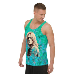 Oceanic Splendor All-Over Print Tank Tee - Beyond T-shirts