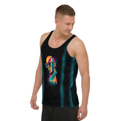 Urban Streetwear All-Over Print Men's Tank Top - Beyond T-shirts