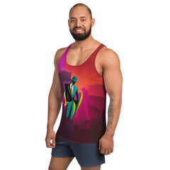 Urban Camo All-Over Print Men's Tank Top - Beyond T-shirts