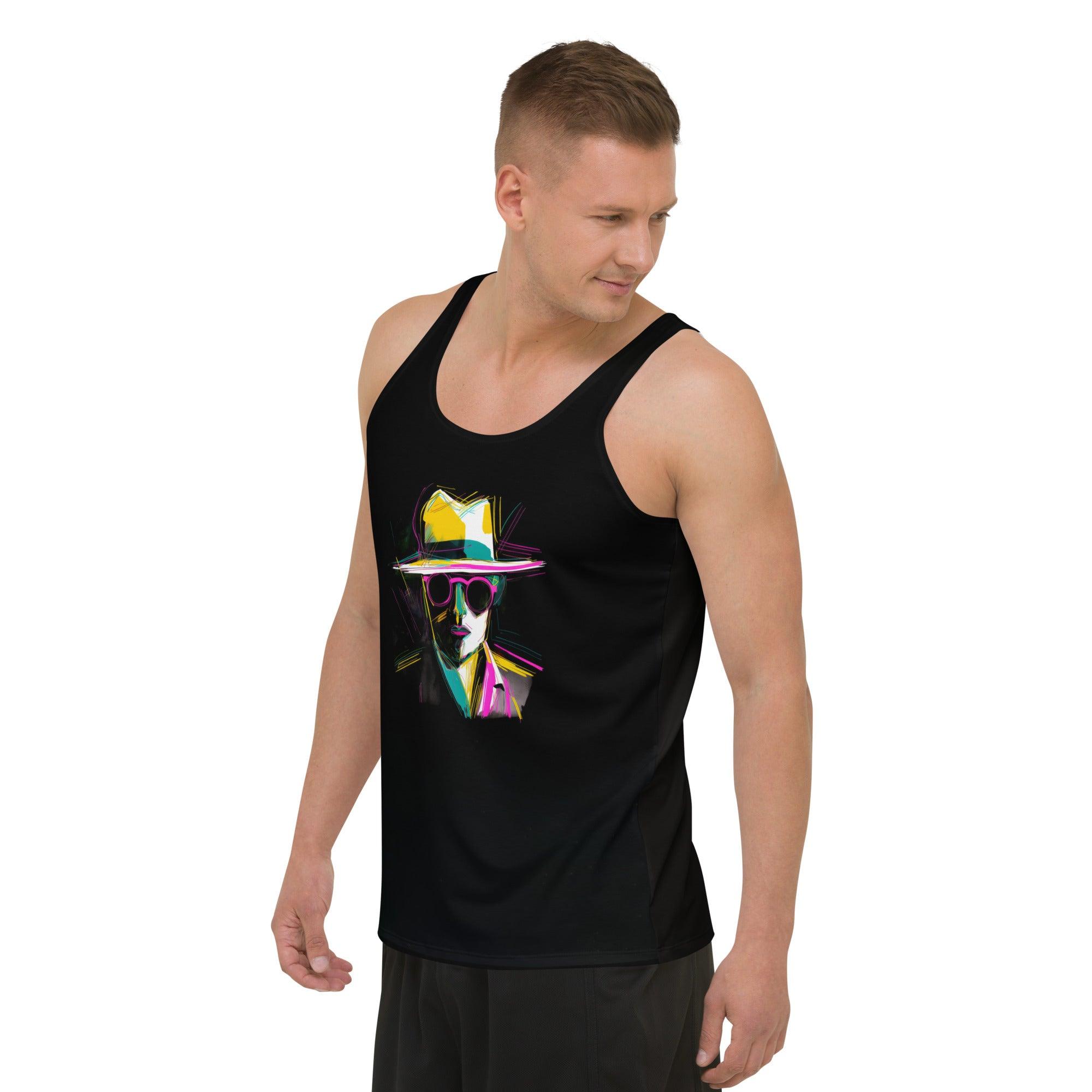 Abstract Fusion All-Over Print Men's Tank Top - Beyond T-shirts