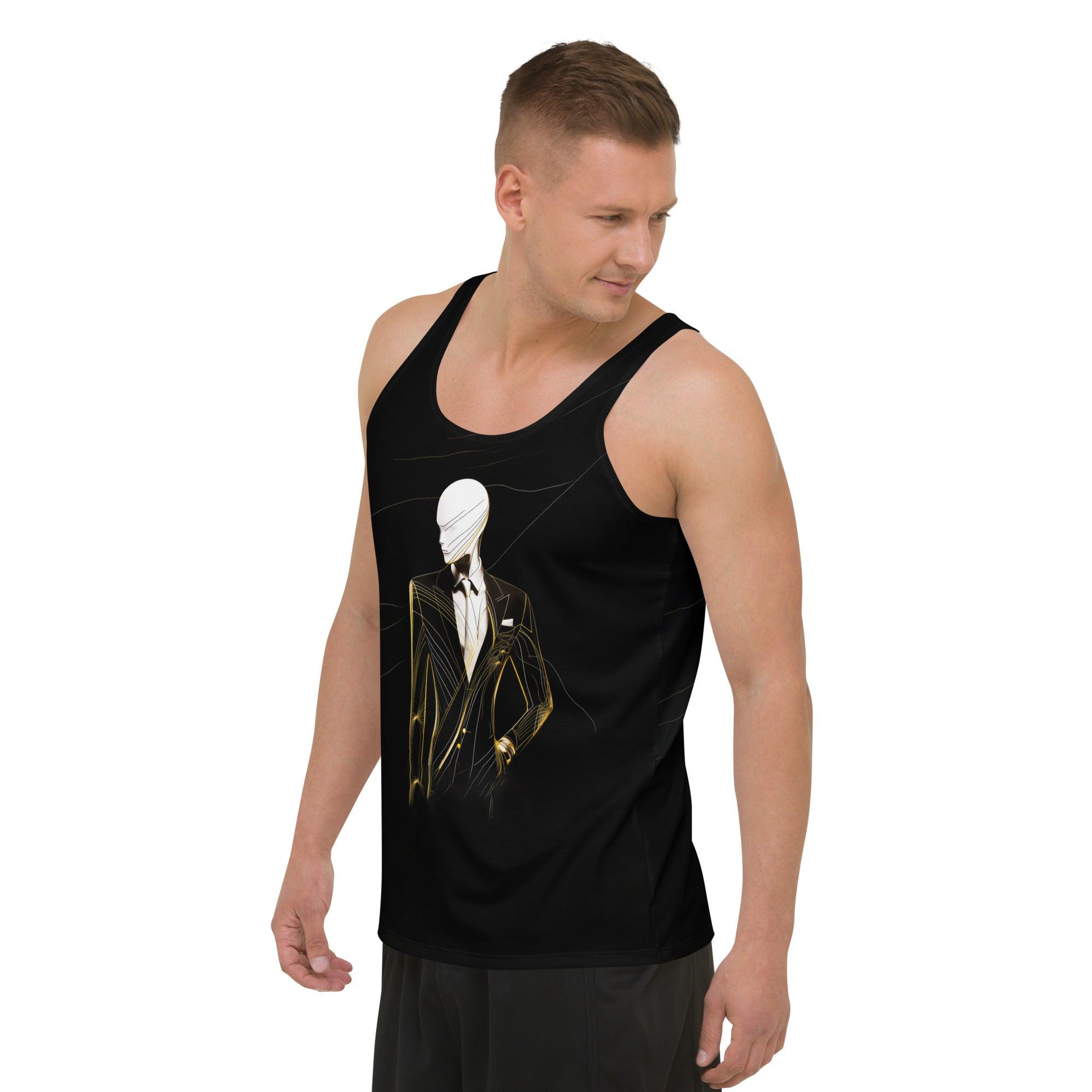 Urban Camouflage All-Over Print Men's Tank Top - Beyond T-shirts