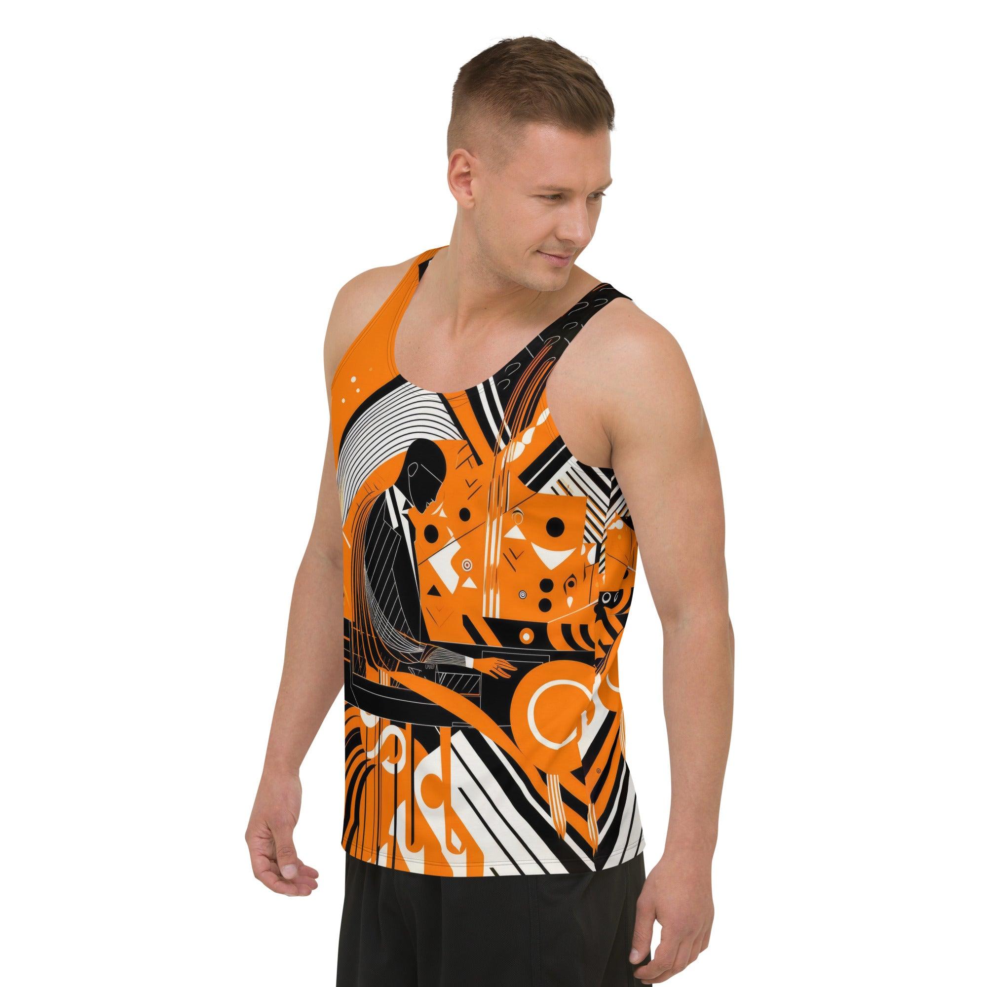 Fashion Jam Vibes Men's All-Over Print Tank Top - Beyond T-shirts