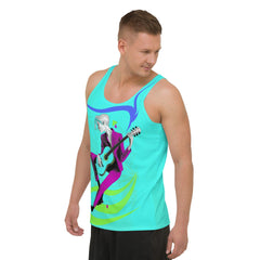 Fashionista Groove Men's All-Over Print Tank Top - Beyond T-shirts