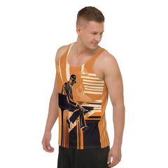 Artistic Expression Men's Fashion Jam Tank Top - Beyond T-shirts