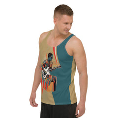 Fashionista Fusion Men's Trendy Tank Top - Beyond T-shirts