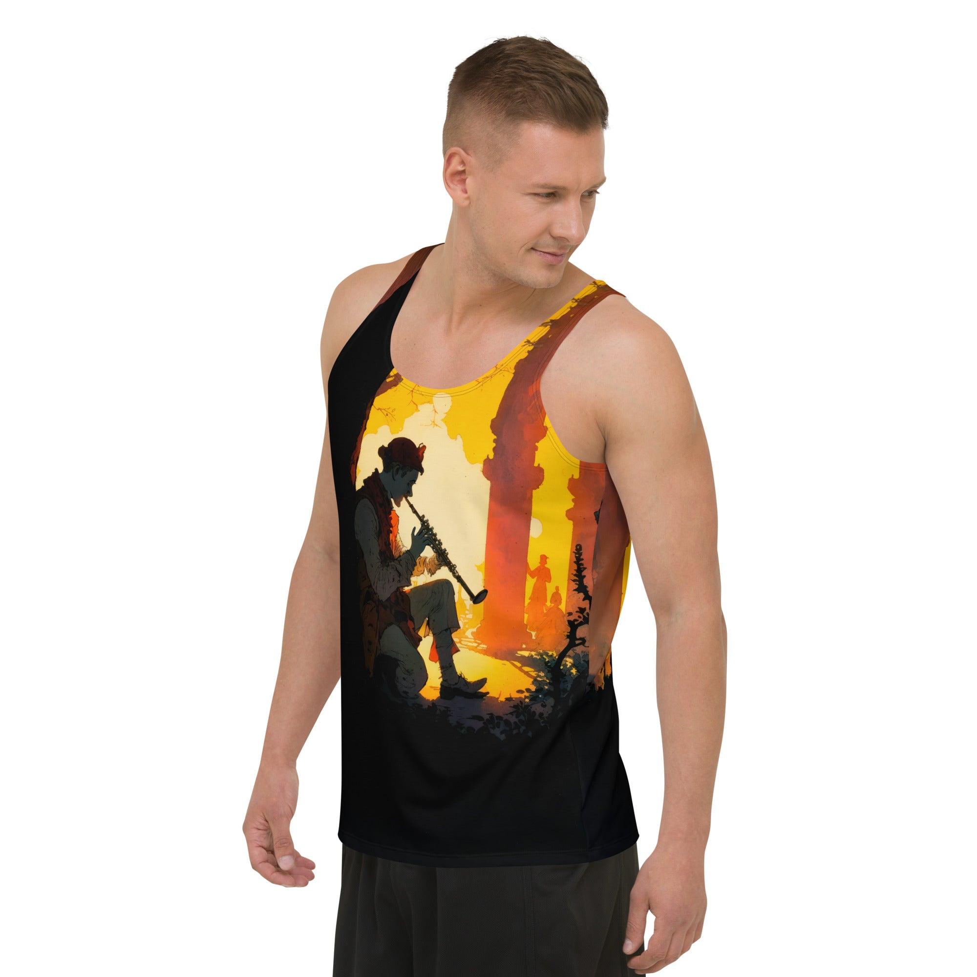 Headphones Haven Men's Tank Top - Immersed in Sound - Beyond T-shirts