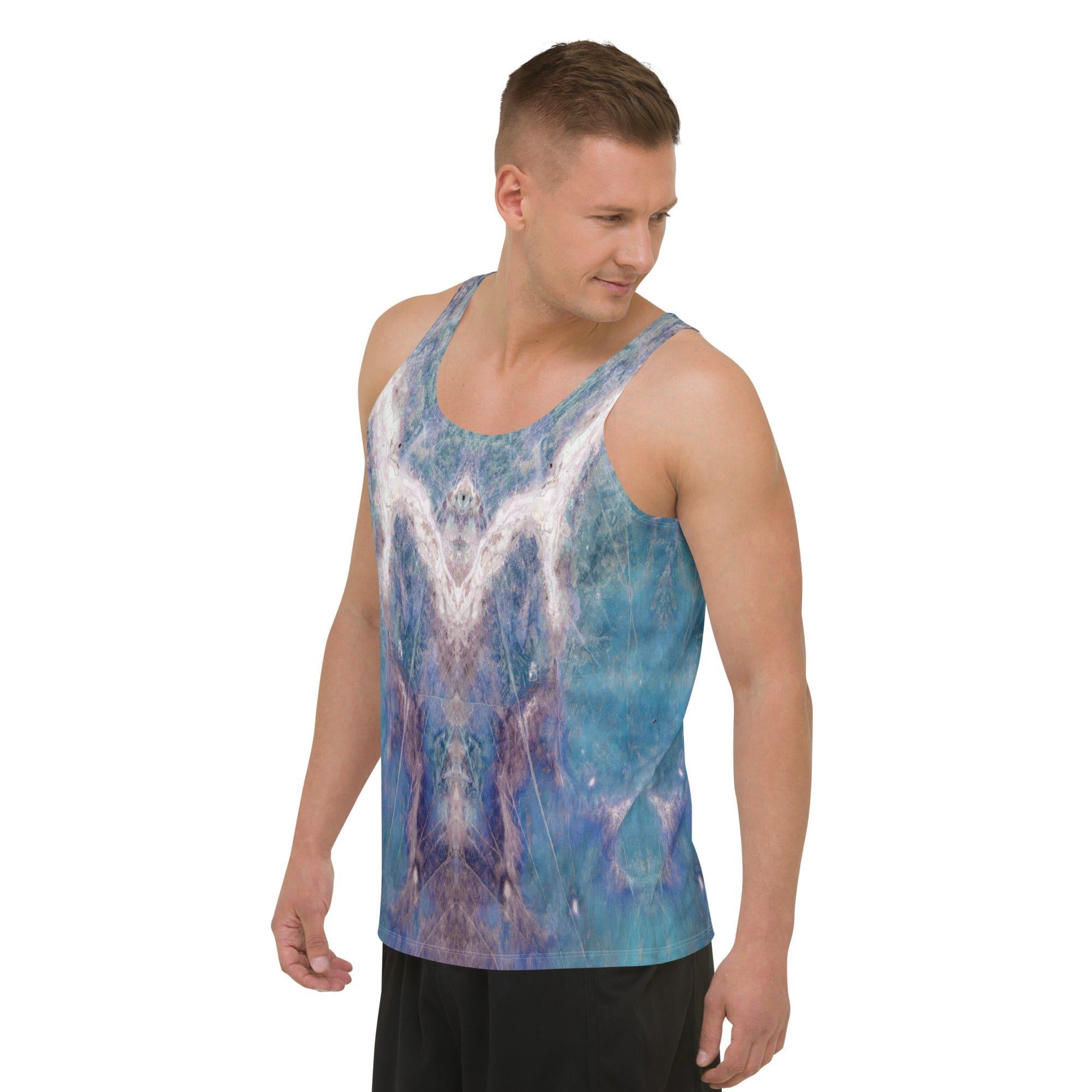 Desert Mirage Men's Natural Pattern Tank Top - Beyond T-shirts