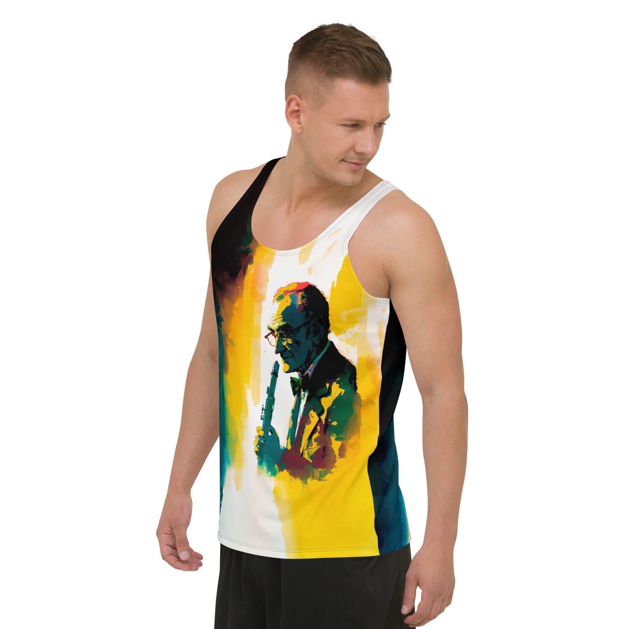 Reggae Rhythms Men's Music Inspired Tank Top - Beyond T-shirts