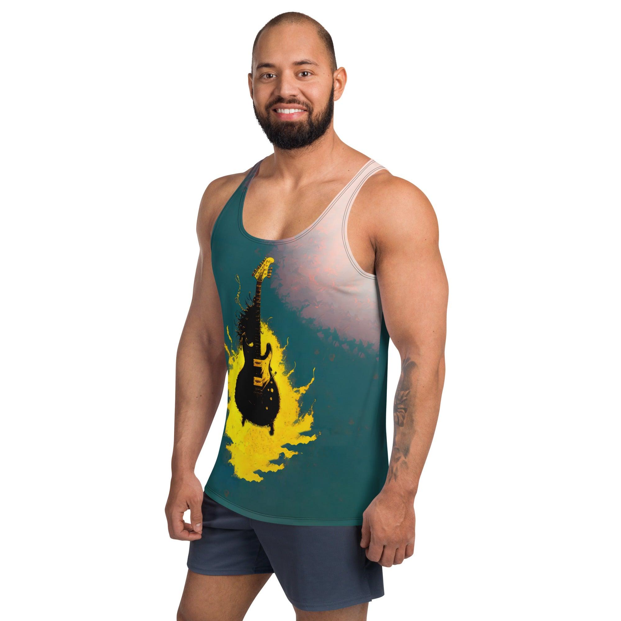 Euphoric EDM Vibes Men's Tank Top - Beyond T-shirts