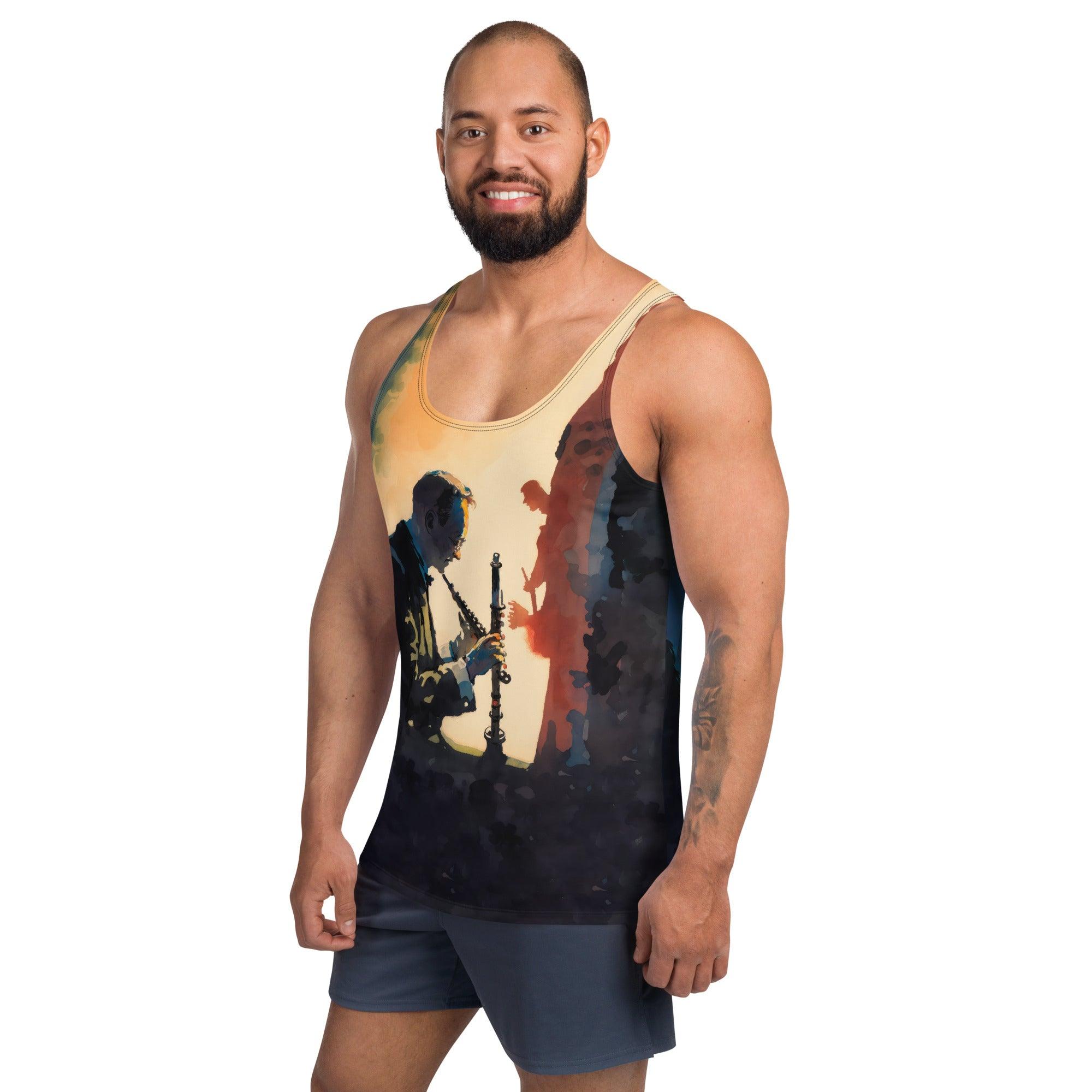 Melodic Symphony Men's Tank Top - Beyond T-shirts