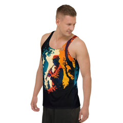 Headphones Symphony All-Over Print Tank Top - Beyond T-shirts