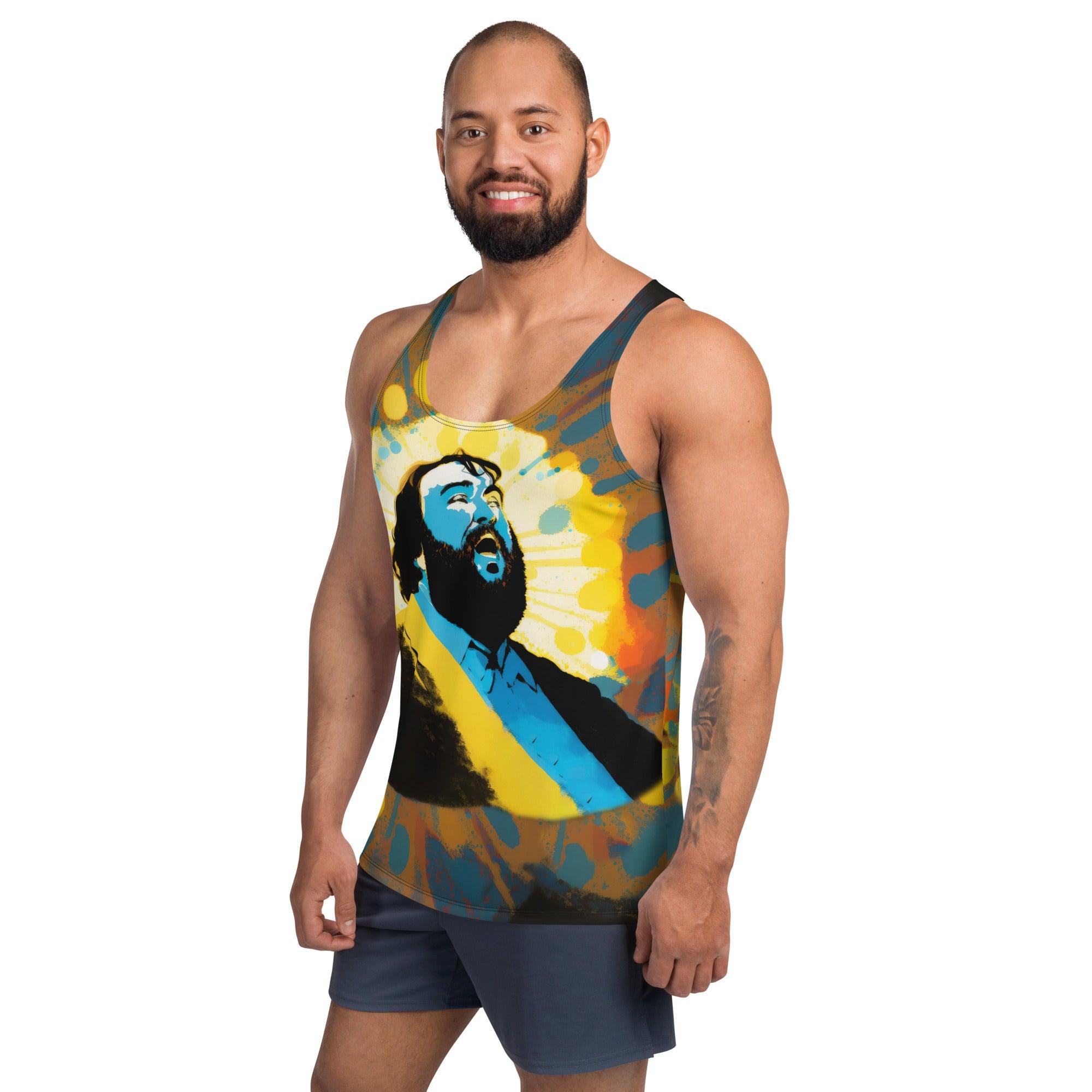 Music In Motion Graphic Men's Tank Top 