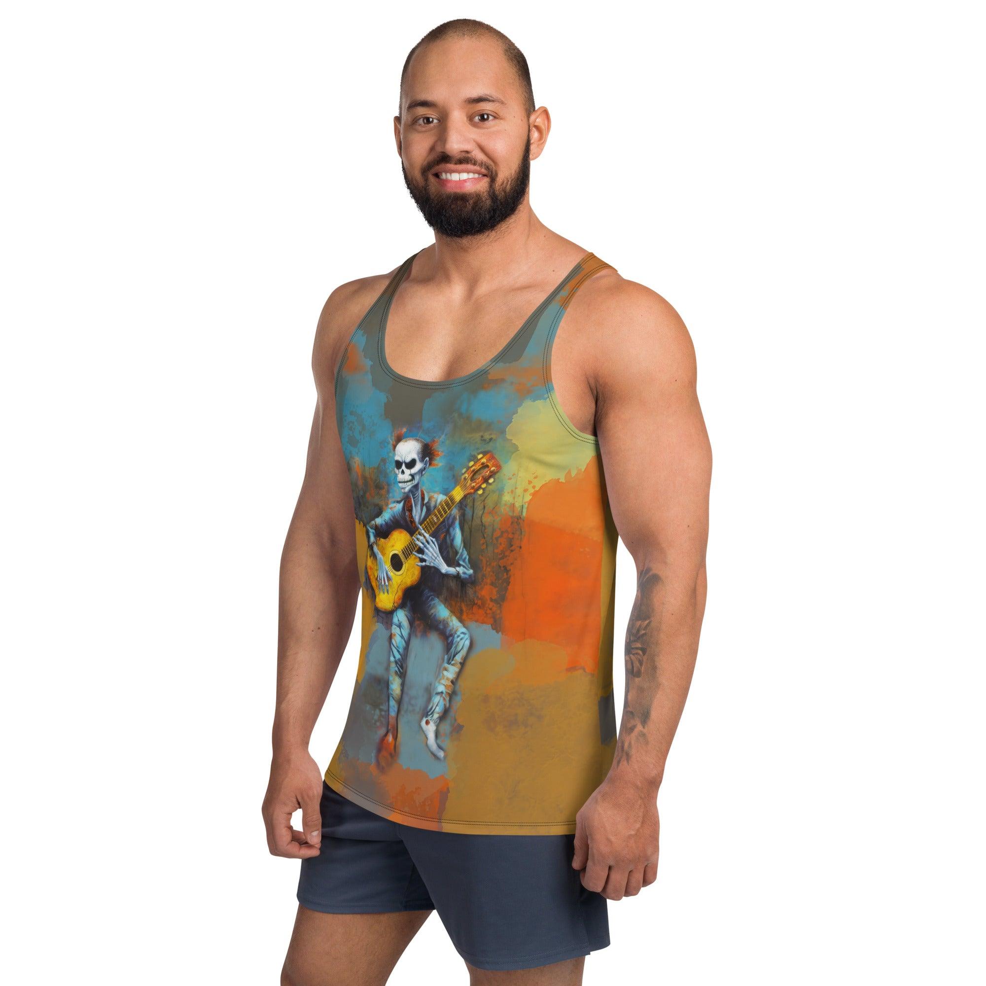 Haunted Cemetery Soiree Men's All-Over Print Tank Top - Beyond T-shirts