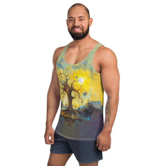 Mysterious Masks Men's All-Over Print Tank Top - Beyond T-shirts