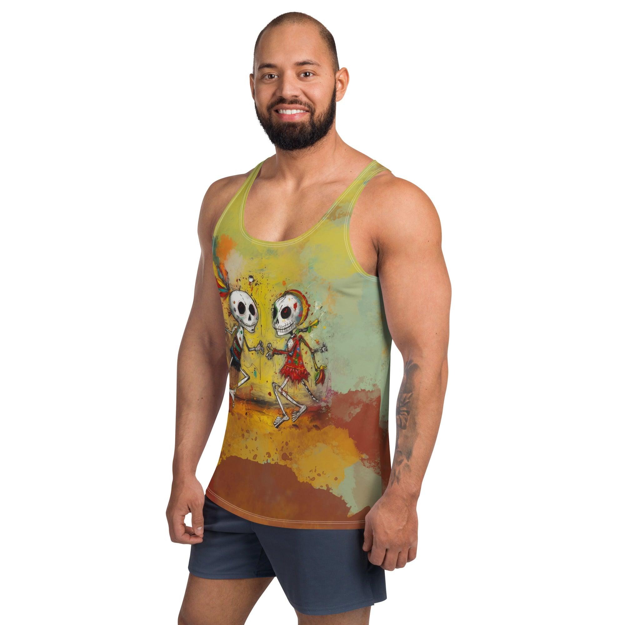 Fright Night Fiesta Men's All-Over Print Tank Top - Beyond T-shirts