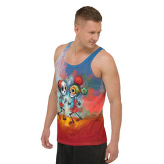 Halloween Midnight Masquerade Men's All-Over Print Tank Top - Beyond T-shirts