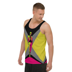 Nature-Inspired Fashion Men's All-Over Print Tank Top - Beyond T-shirts