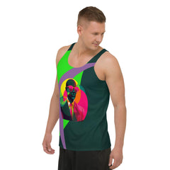 Vintage Vogue Vibes Men's All-Over Print Tank Top - Beyond T-shirts