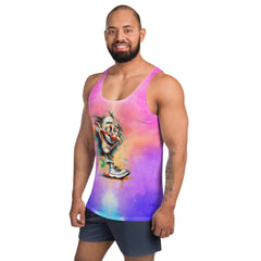 Famous Faces All-Over Print Men's Tank Top - Beyond T-shirts