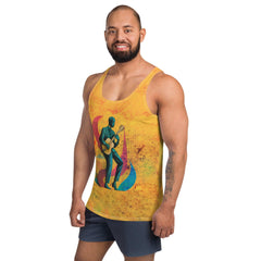 Watercolor Whimsy All-Over Print Men's Tank Top - Beyond T-shirts