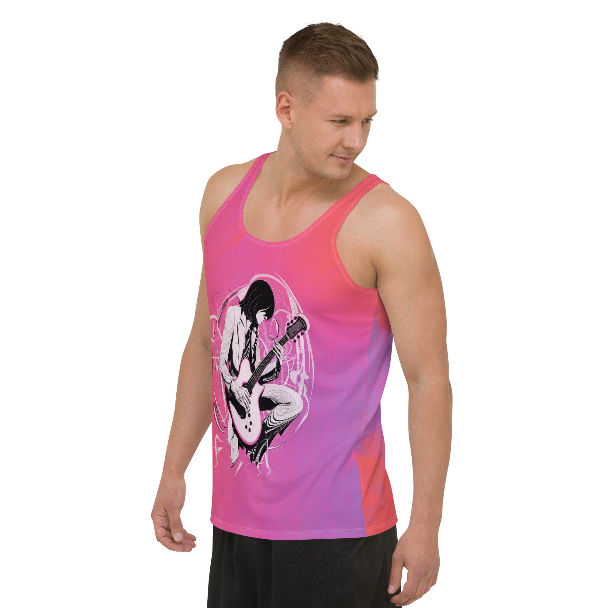 Retro Pop Vibes II All-Over Print Men's Tank Top - Beyond T-shirts