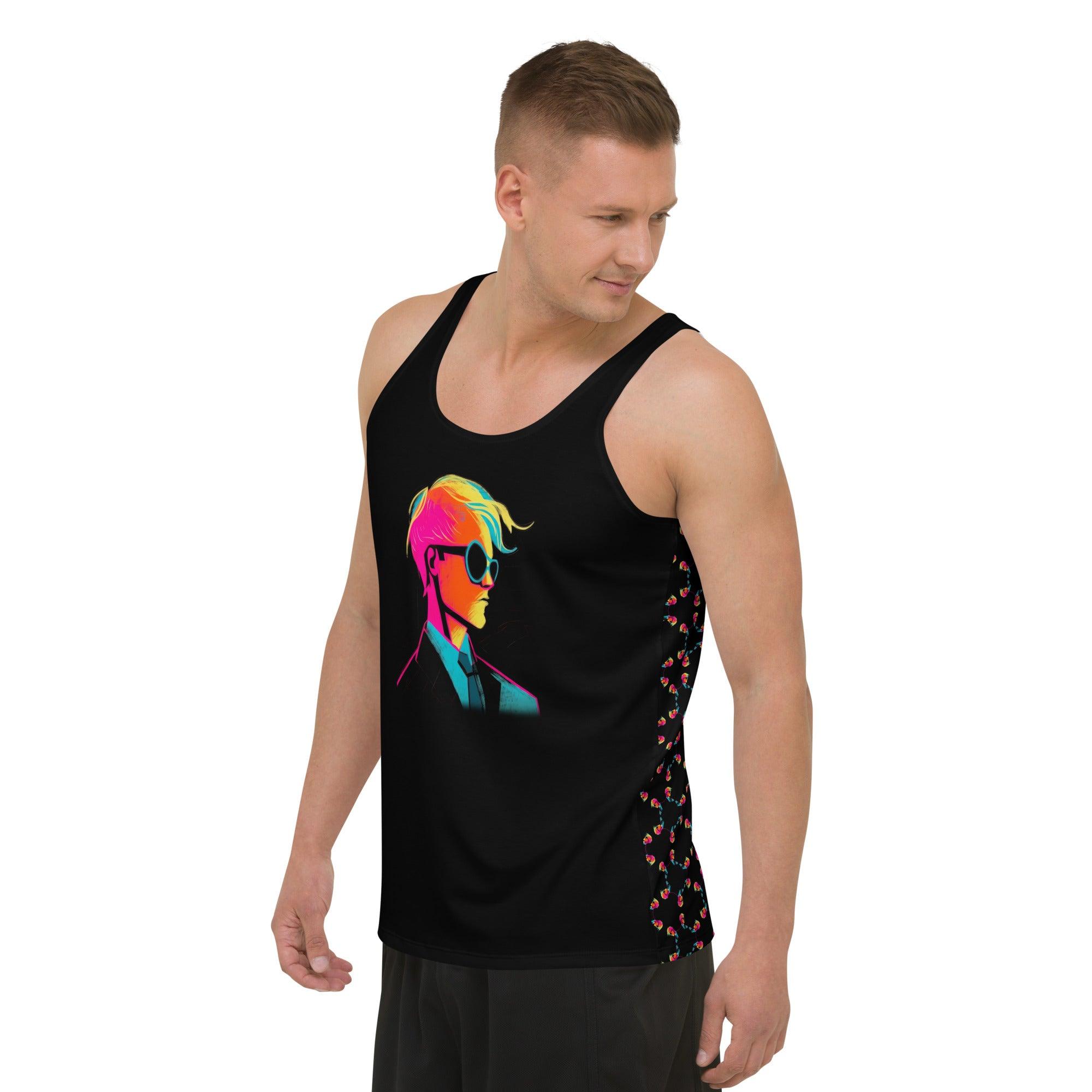 Street Art Statement All-Over Print Men's Tank Top