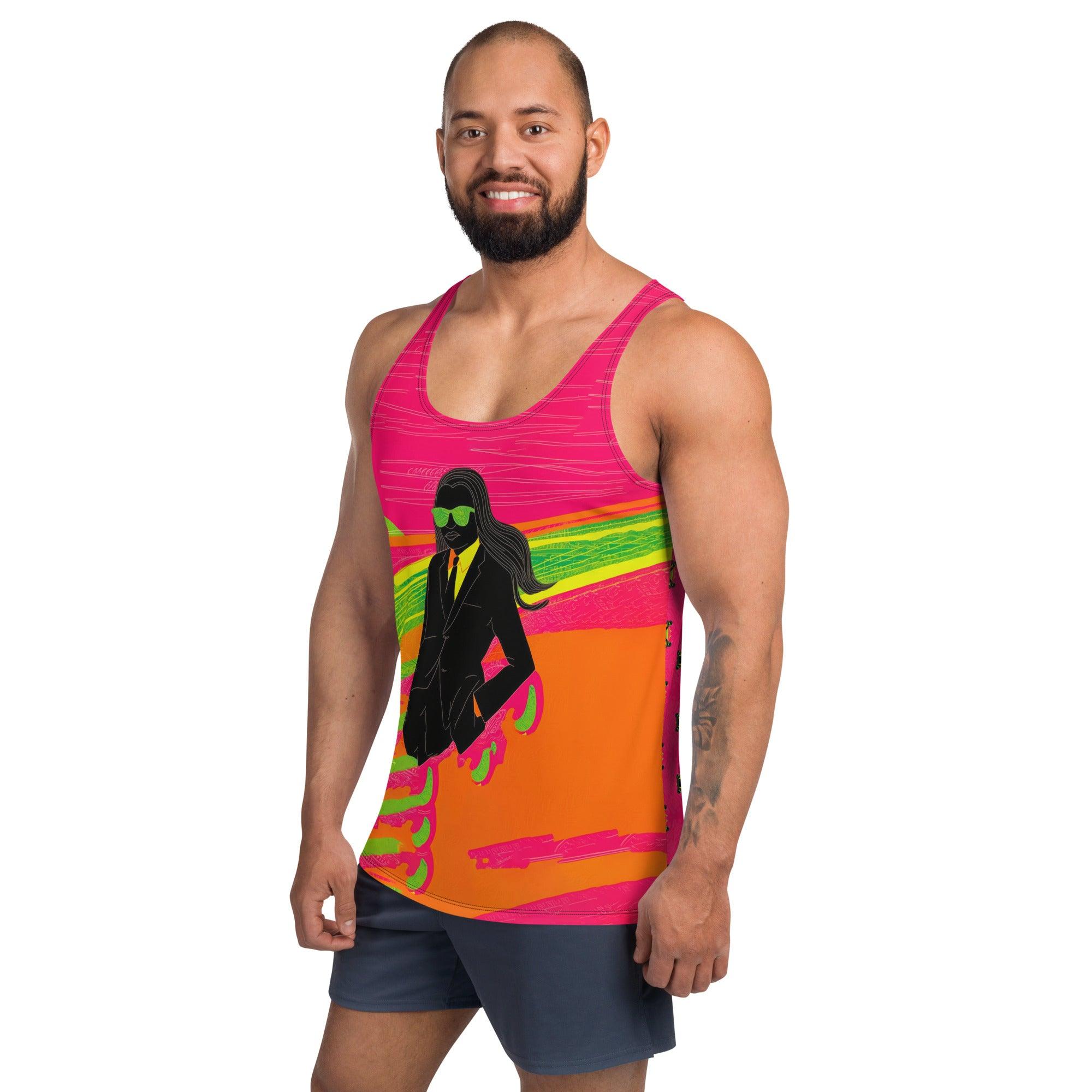 Abstract Ambitions All-Over Print Men's Tank Top - Beyond T-shirts