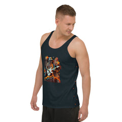 Vibrant Vibes All-Over Print Men's Tank Top