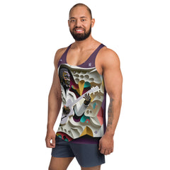 Bass Groove All-Over Print Men's Tank Top