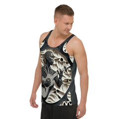 Fiddler's Fit All-Over Print Men's Tank Top