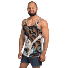 Bebop Beat All-Over Print Men's Tank Top