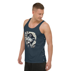 Sage's Silhouette All-Over Print Men's Tank Top