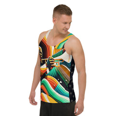 Acoustic Aura Men's Tank Top