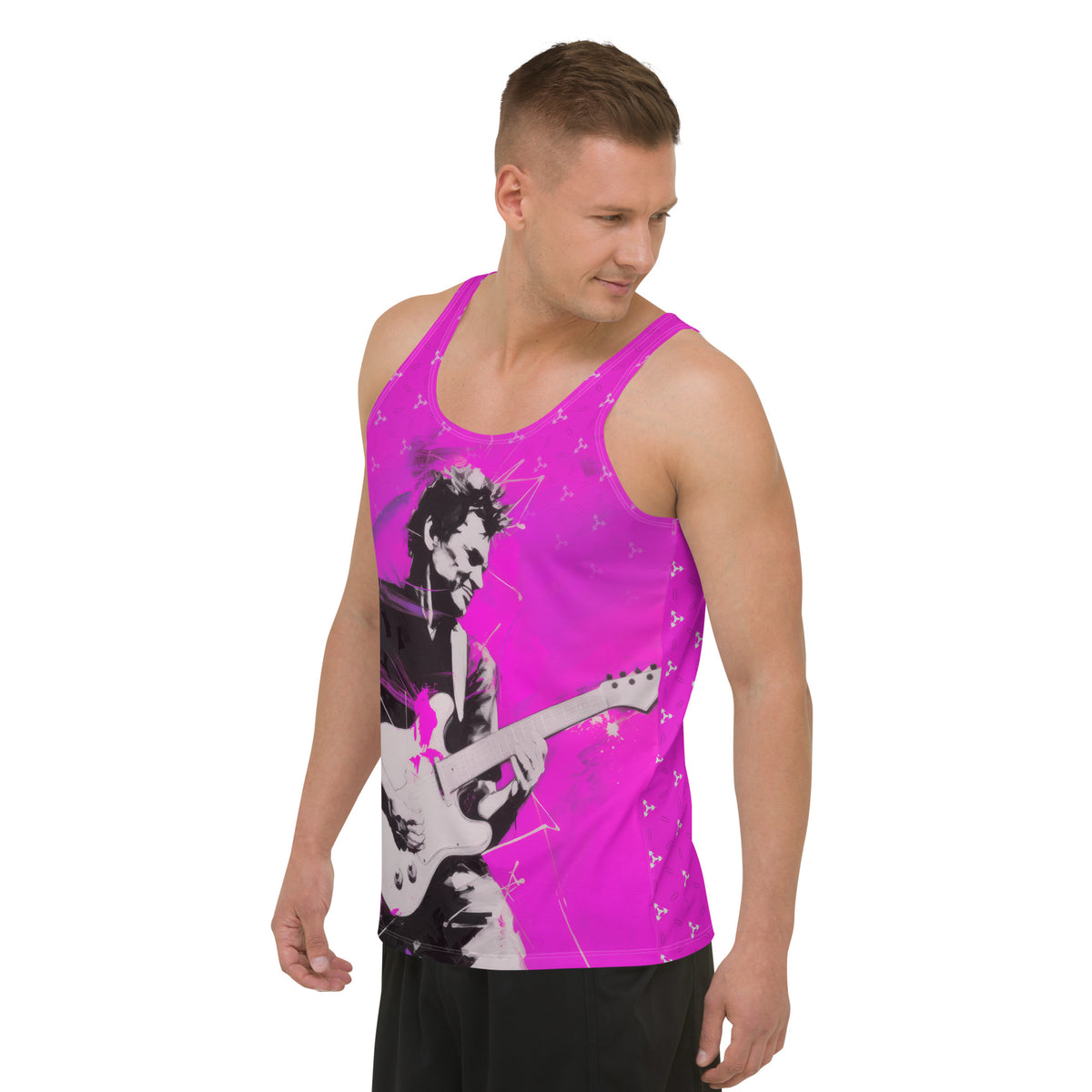 Abstract Glacier Men's Tank Top