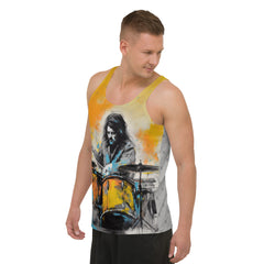 Tranquil Waves All-Over Print Men's Tank Top