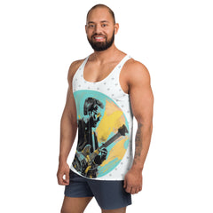 Monochrome Minimalism Men's Tank Top