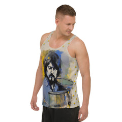 Abstract Ocean Waves Men's Tank Top