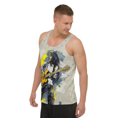 Geometric Shadow Men's Tank Top