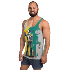 Abstract Illusion All-Over Print Men's Tank Top