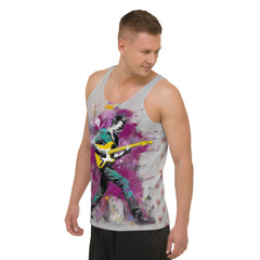 Geometric Harmony Abstract Men's Tank Top