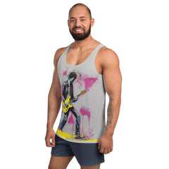 Abstract Oasis Minimalist Men's Tank Top