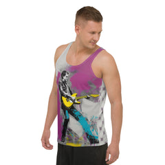 Elegance in Simplicity Abstract Men's Tank Top