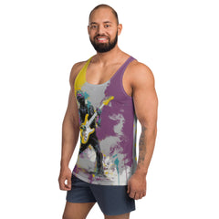 Zen Garden Minimalist Abstract Men's Tank Top