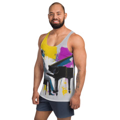 Nature's Symphony Abstract Men's Tank Top