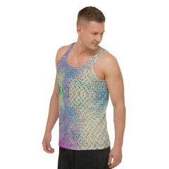 Bamboo Bliss Texture Men's Tank Top
