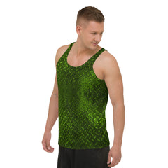 Velour Allure Texture Men's Tank Top
