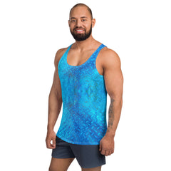 Bamboo Bliss Texture Men's Tank Top