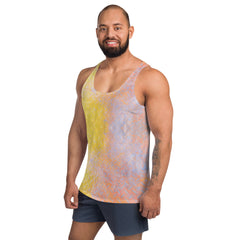 Cashmere Comfort Texture Men's Tank Top