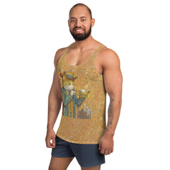 Cool Cat All-Over Print Men's Tank Top