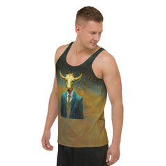 Goat's Charm All-Over Print Men's Tank Top